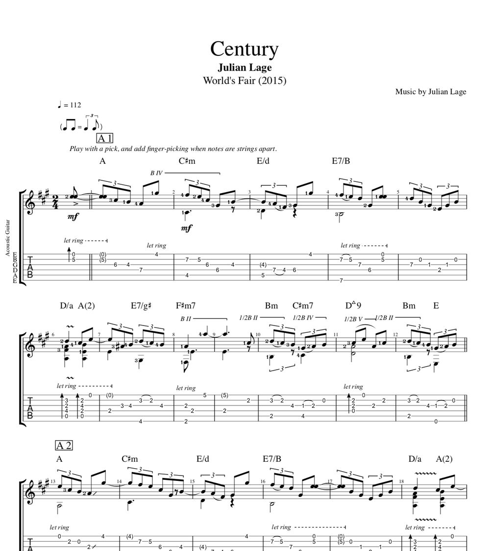 Century+Julian+Lage+World's+